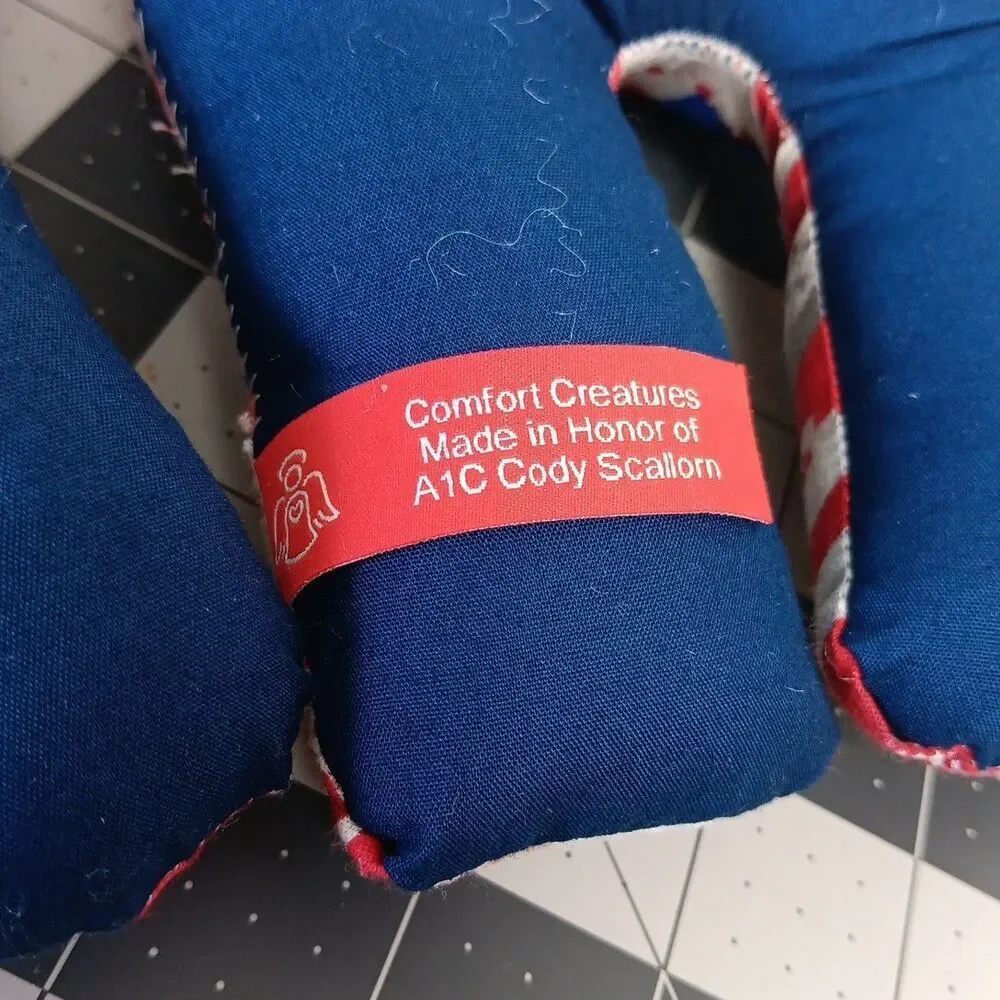 Comfort Creatures Adventures Handmade Plush As Seen on FB Military Care